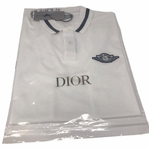 Brand New Dior x Jordan Wings Polo Shirt - Picture 5 of 5